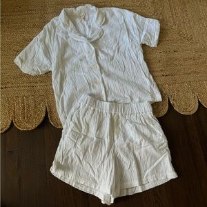 Madewell Cotton Pajama Set